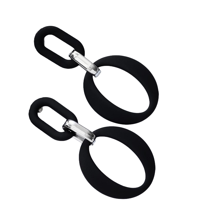 

Серьги подвески из металла Queen Fair