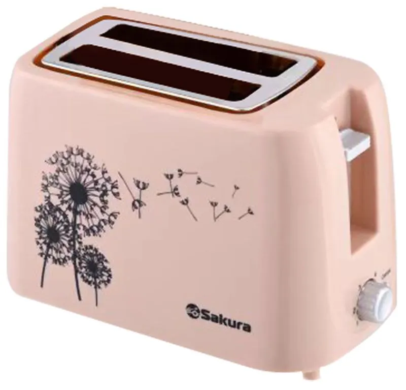 

Тостер SAKURA SA-7608C бежевый, SA-7608C