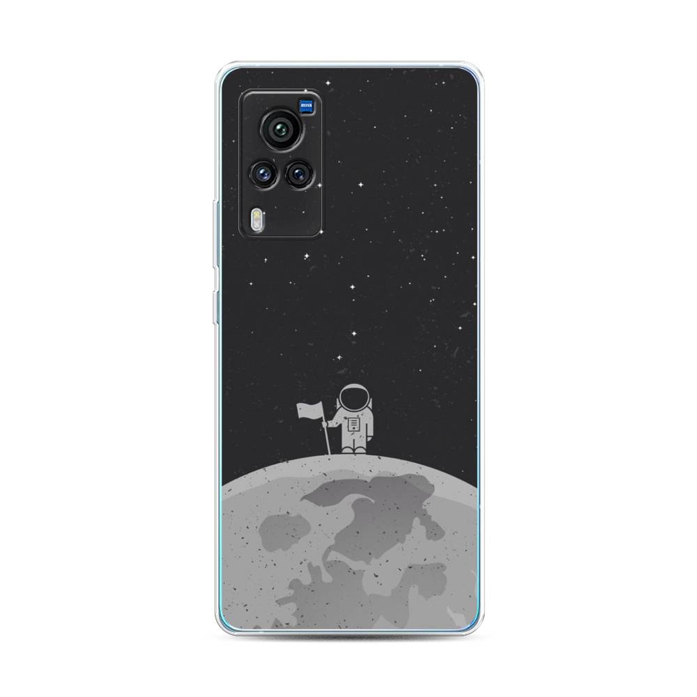 фото Силиконовый чехол "первый на луне" на vivo x60 pro awog
