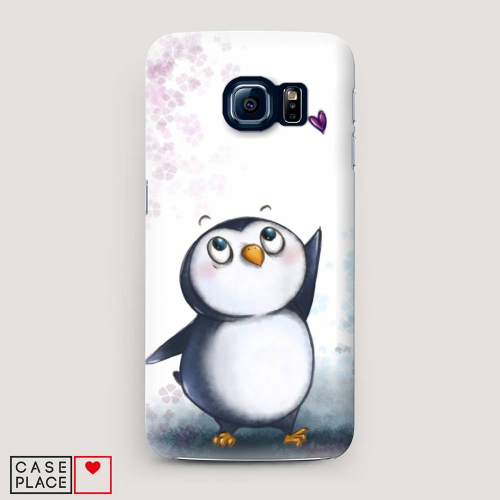 

Чехол Awog "Пингвин и сердечко" для Samsung Galaxy S6, 24320-1