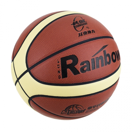 Мяч баскетбольный Double Fish BH737A, размер 7, оранжевый