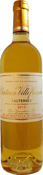 

Вино Sauternes AOC Chateau Villefranche, 750 мл