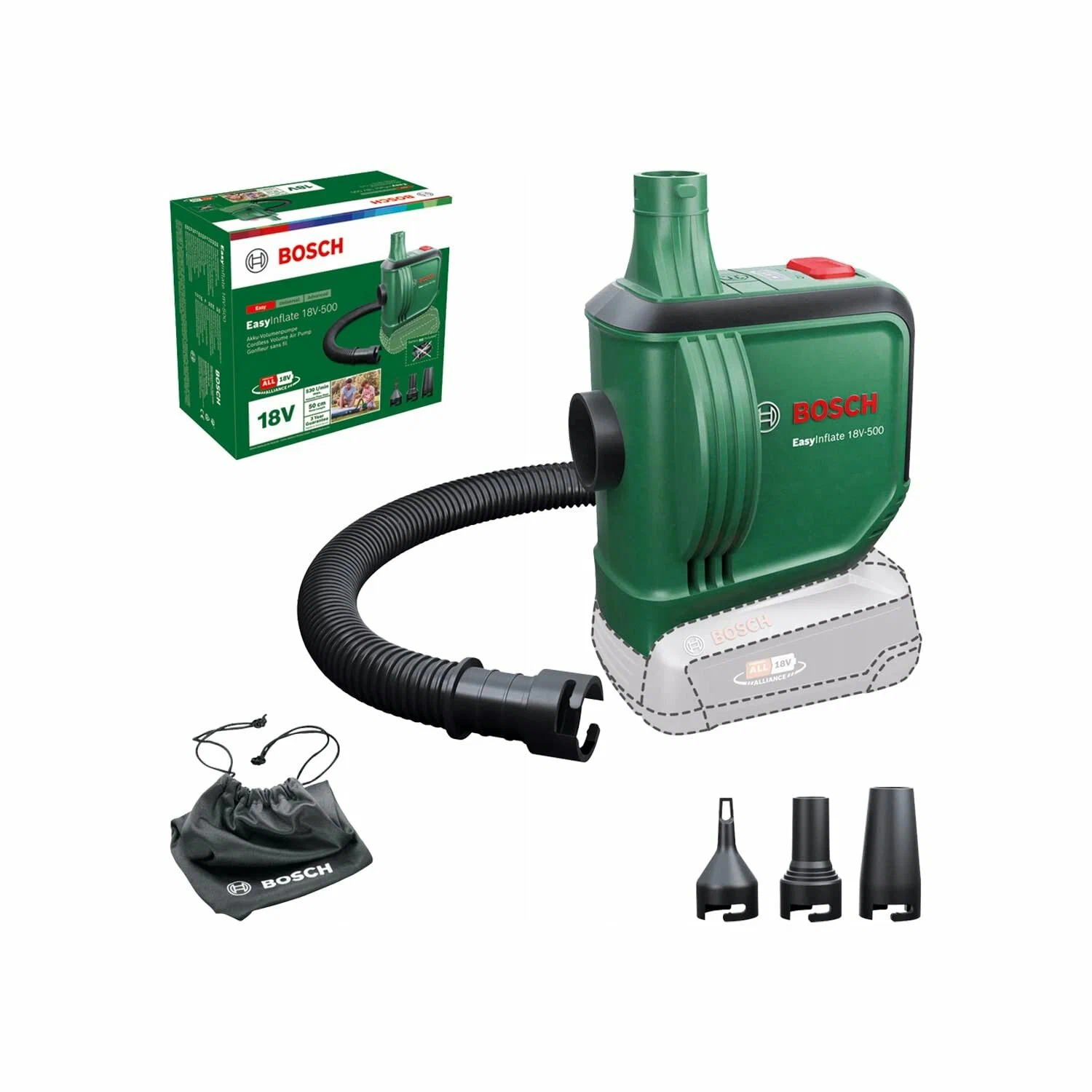 

Аккумуляторный воздушный насос Bosch 0603947200, 0603947200