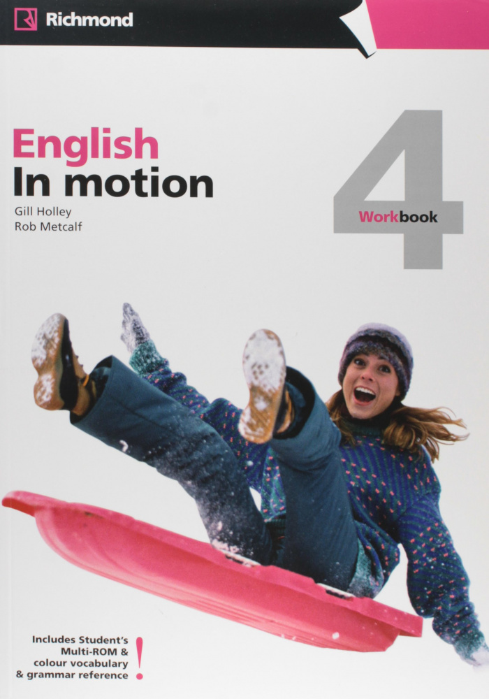 Учебники Campbell. Моушен на английском. English in Motion 4 Test booklet. Robert Campbell English in Motion 4 DVD.