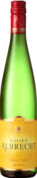 

Вино Lucien Albrecht, Pinot Gris Reserve, Alsace AOC White Semi-Dry, 750 мл
