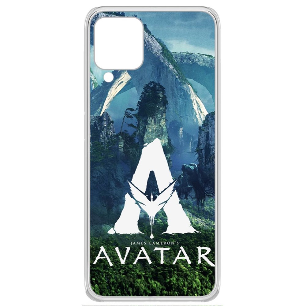 

Чехол-накладка кейс Аватар - Белое лого для Samsung Galaxy M22 (M225)