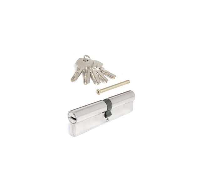 

Цилиндровый механизм Apecs (Апекс) SM-110-Z-Ni (М 110 ZN (никель)), Серебристый