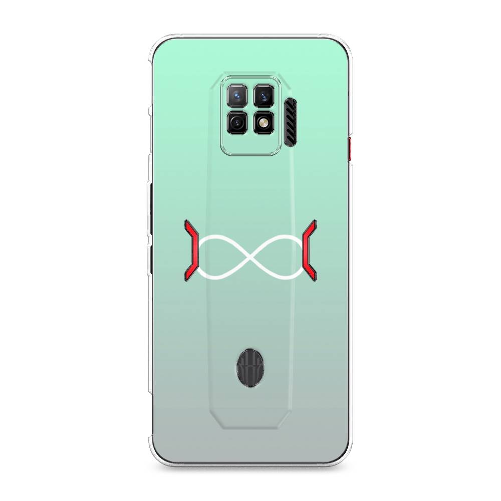 

Чехол Awog на ZTE Nubia Red Magic 7 Pro Бесконечность от Тиффани", Разноцветный, 136050-4