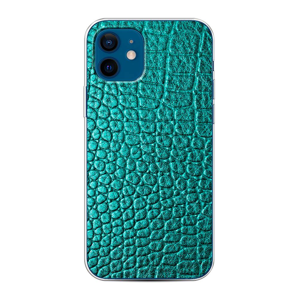 

Чехол Awog на Apple iPhone 12 / Айфон 12 "Бирюзовая змея", 12550-3