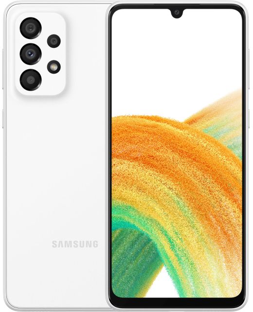 Смартфон Samsung Galaxy A33 5G 6/128Gb Awesome White (SM-A336BZWGSKZ)
