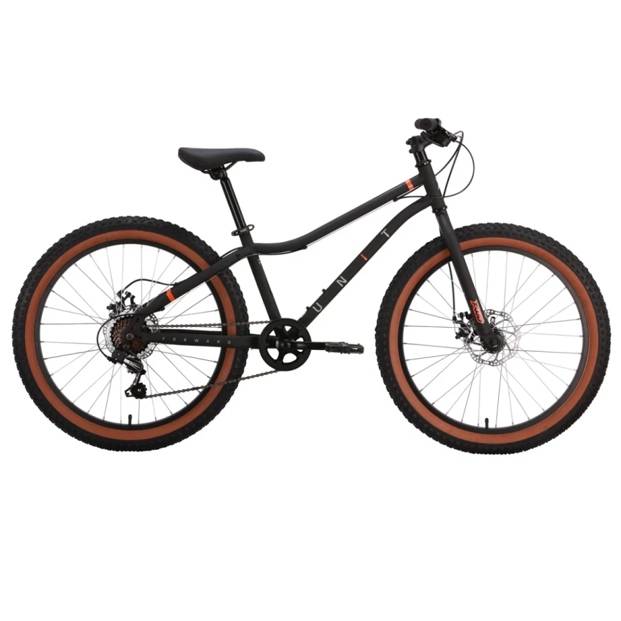 

Велосипед Forward Unit plus 24" 2024 год рама 13" черный, Unit plus