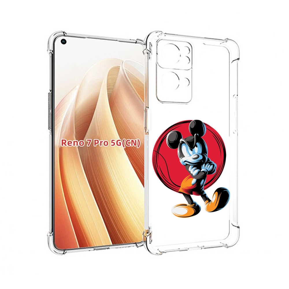

Чехол MyPads злой-микки для OPPO Reno7 Pro 5G, Прозрачный, Tocco