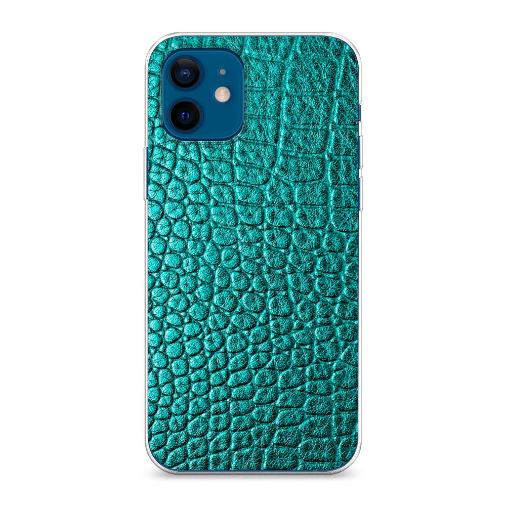 

Чехол Awog на Apple iPhone 12 mini / Айфон 12 mini "Бирюзовая змея", 12650-3