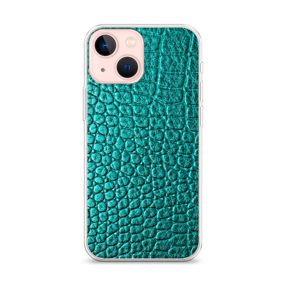 

Чехол Awog на Apple iPhone 13 mini / Айфон 13 mini "Бирюзовая змея", 14150-3