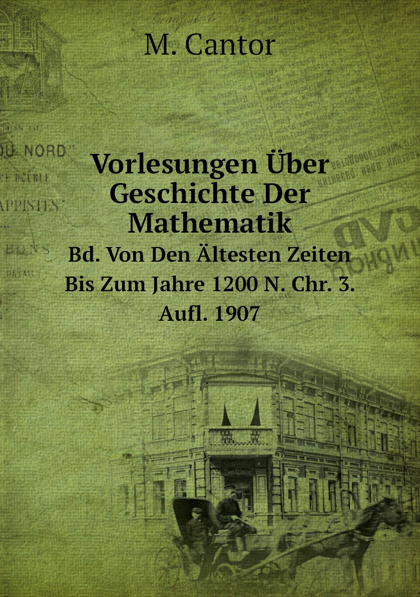 

Vorlesungen Uber Geschichte Der Mathematik