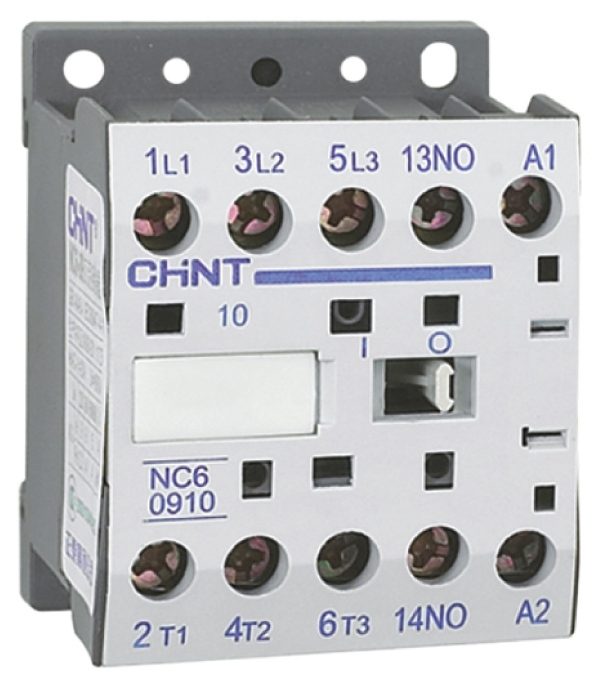 Контактор NC6-0610 6А 230В 50Гц 1НО (R) CHINT 247440