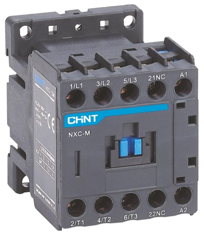 фото Контактор nxc-12m10 12а 220в/ас3 1но 50гц (r) chint 836580