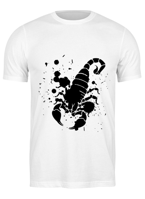 

Футболка мужская Printio Скорпион (24.10-21.11) белая XL, Белый, Скорпион (24.10-21.11)