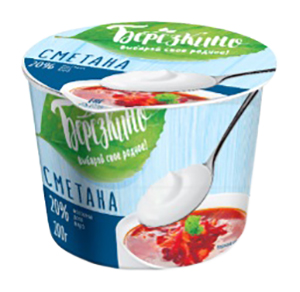 

Сметана Березкино 20% БЗМЖ 200 г