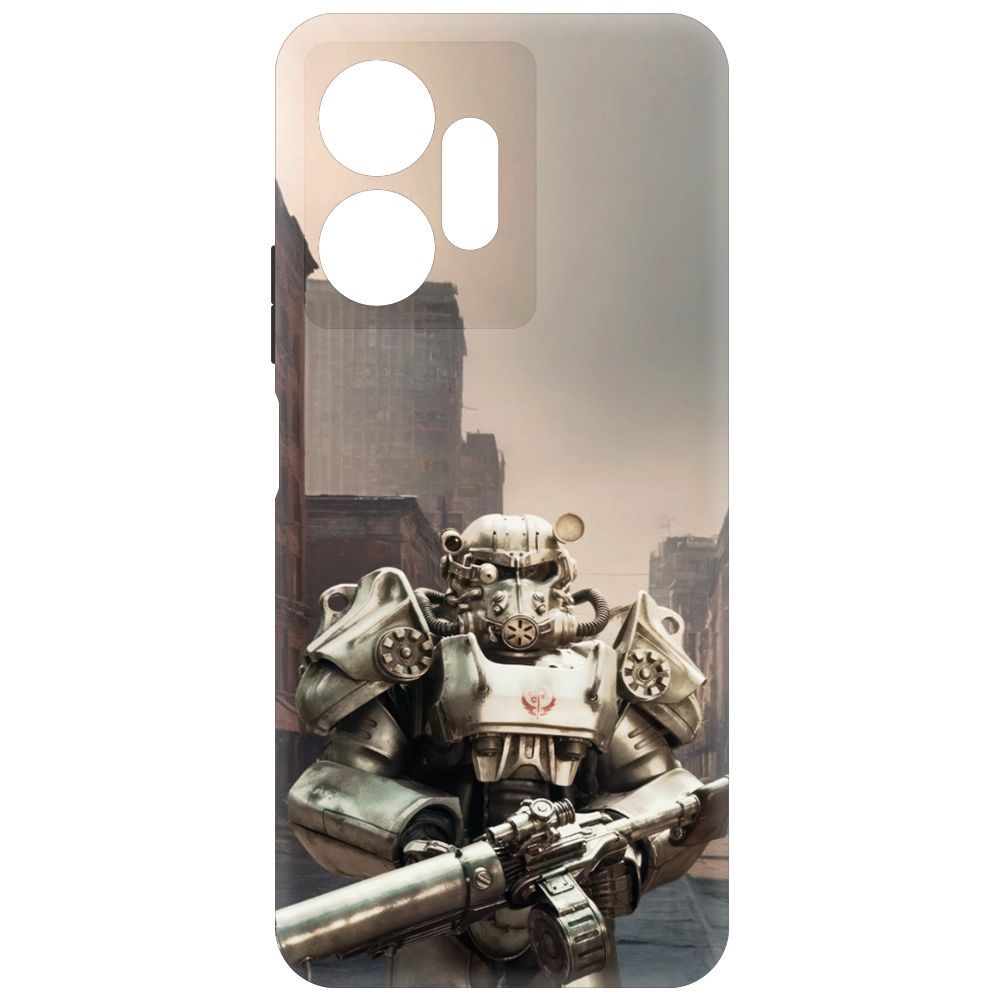 

Чехол-накладка Krutoff Soft Case Фоллаут (Fallout) - Рыцарь Братства для INFINIX Zero 20
