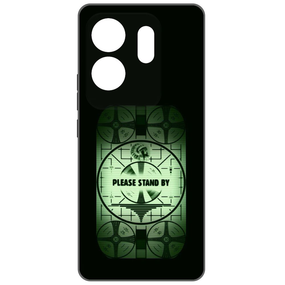 

Чехол-накладка Krutoff Soft Case Фоллаут - Пожалуйста, подождите для INFINIX Zero 30 4G