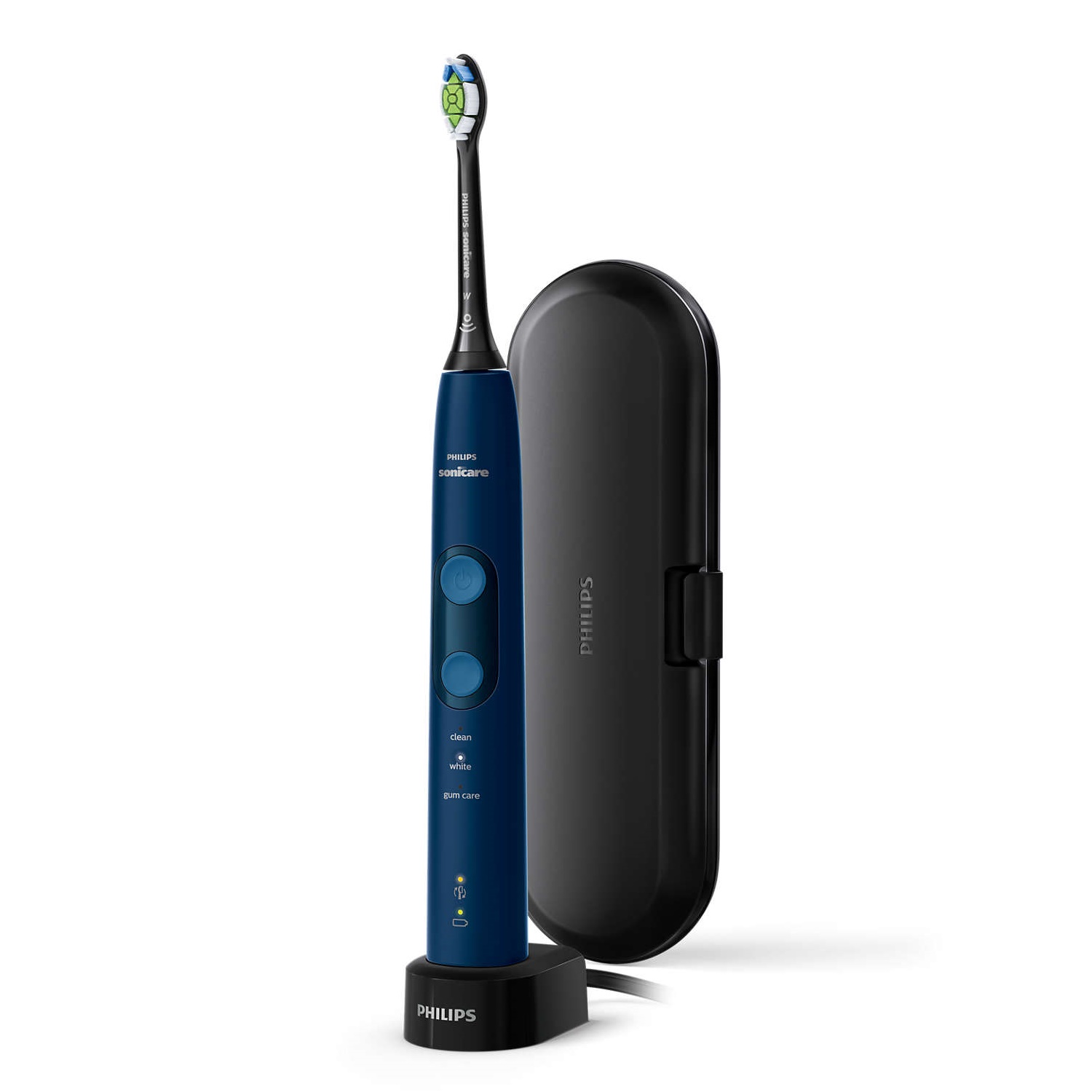 

Электрическая зубная щетка Philips HX6851/53 черный; синий, HX6851/53