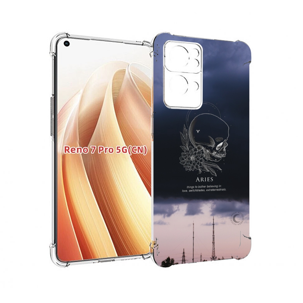 

Чехол MyPads знак-зодиака-овен-4 для OPPO Reno7 Pro 5G, Прозрачный, Tocco