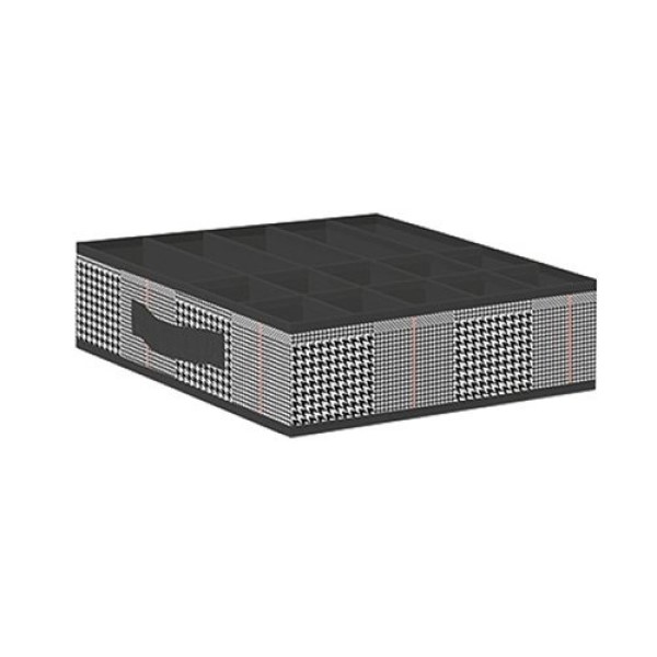 

Органайзер для мелочей Лакарт Дизайн Basic 30x30x11 см черно-серый