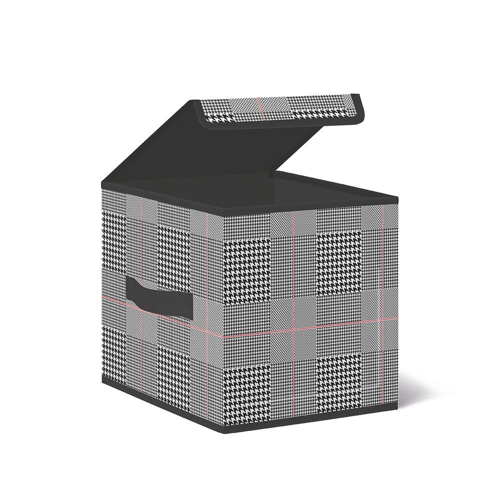 

Коробка Лакарт Дизайн TBL-1 Basic 30x30x30 см серо-черная