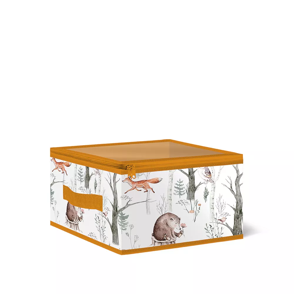 

Кофр Лакарт Дизайн Forest Friends TSC-1 35x30x20 см бело-оранжевый