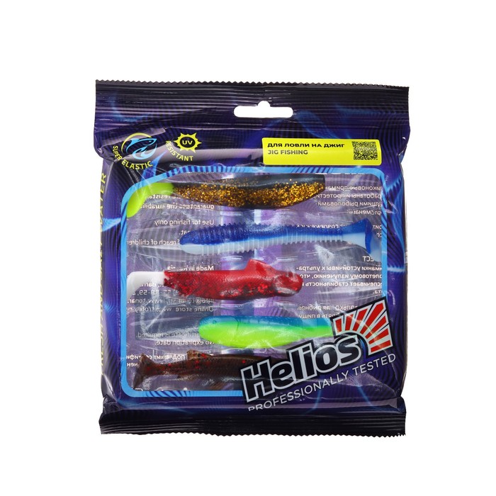 

Набор силиконовых приманок Helios Для ловли на джиг, 5 шт. (HS-PJ-SET3) 9633090