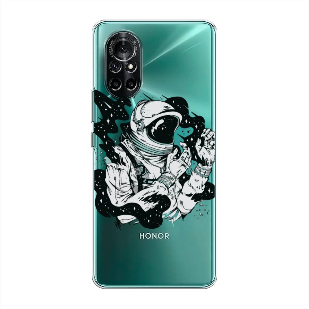 

Чехол Awog на Honor V40 Lite "Космонавт арт", Разноцветный, 6105150-7