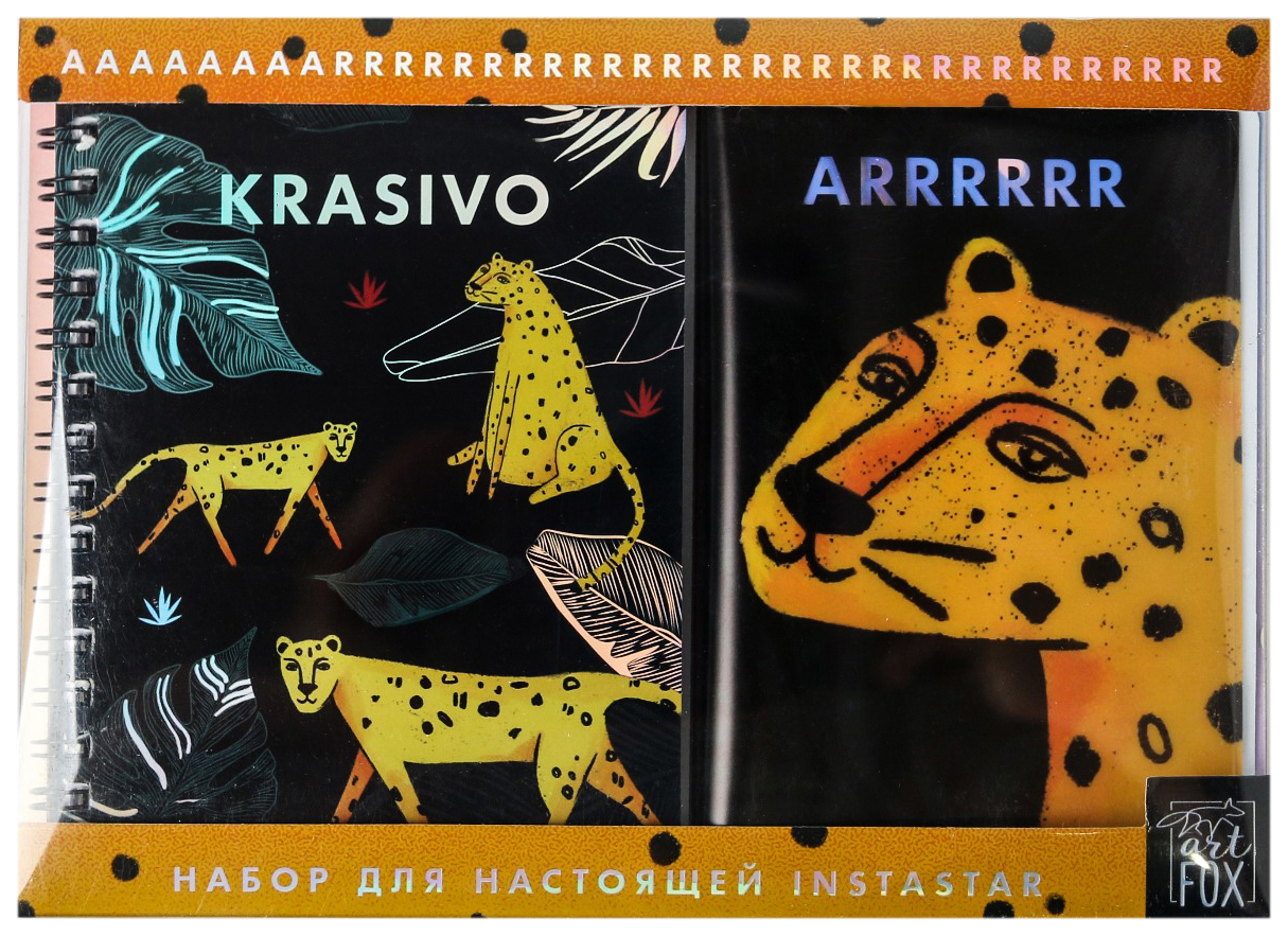 

Набор Instastar: ежедневник 40л, паспортная обложка, Разноцветный