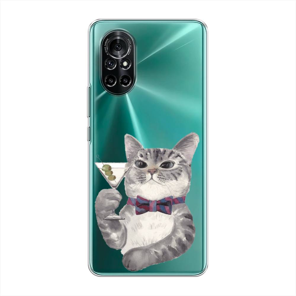 

Чехол Awog "Кот джентльмен" для Honor V40 Lite