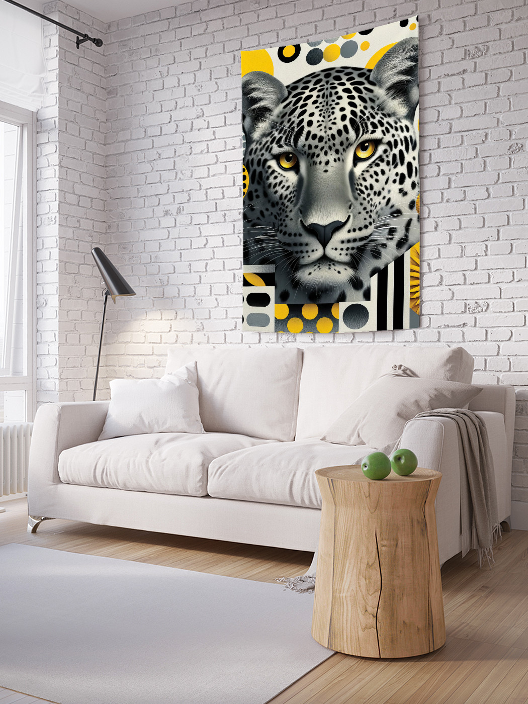 

Фотопанно JoyArty Леопард и подсолнух 150х200, tp_429931_150x200