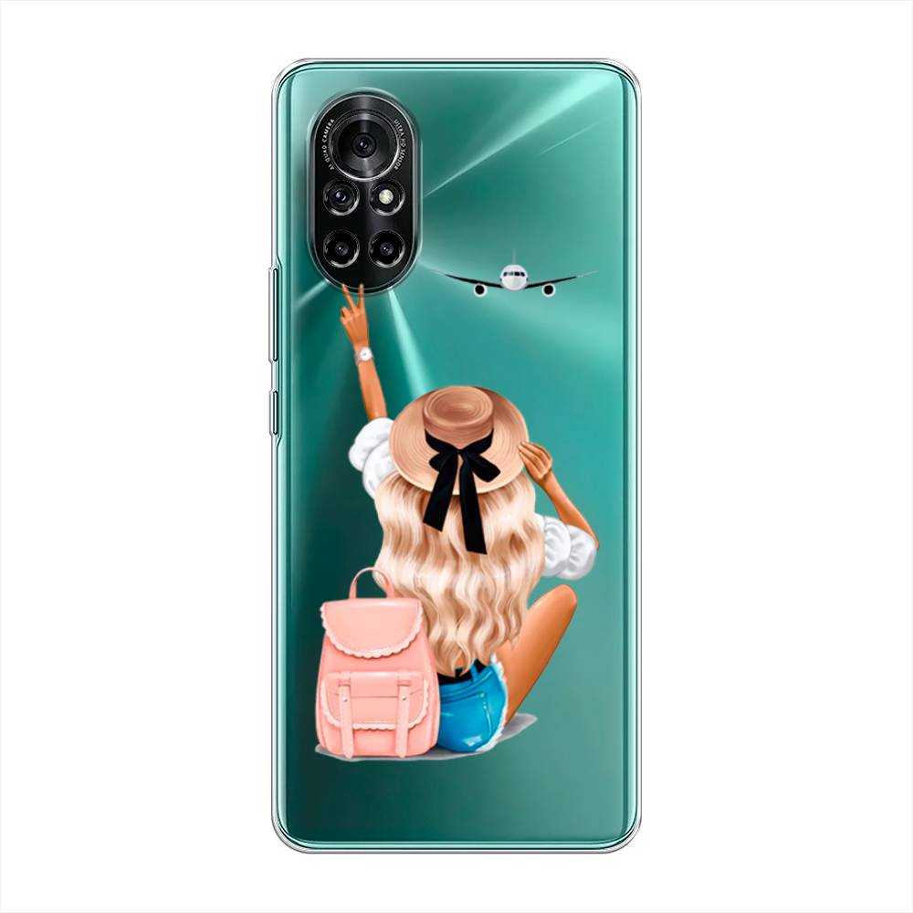 

Чехол Awog на Honor V40 Lite "Автостопом самолетом", Разноцветный, 6105150-7