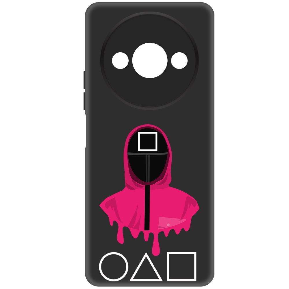 

Чехол-накладка Krutoff Soft Case Игра в кальмара-Начальник для Xiaomi Poco C61 черный