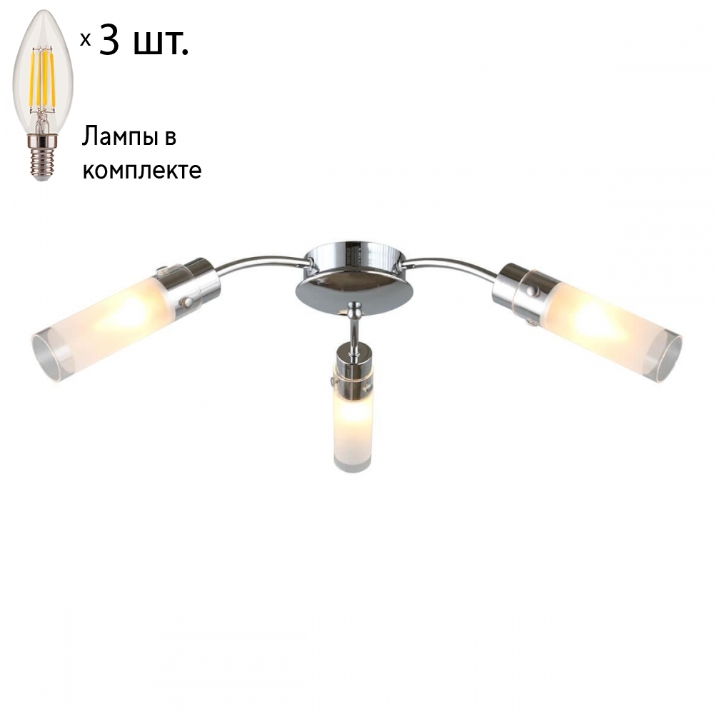 

Люстра потолочная с лампочками Omnilux OML-28707-03+Lamps