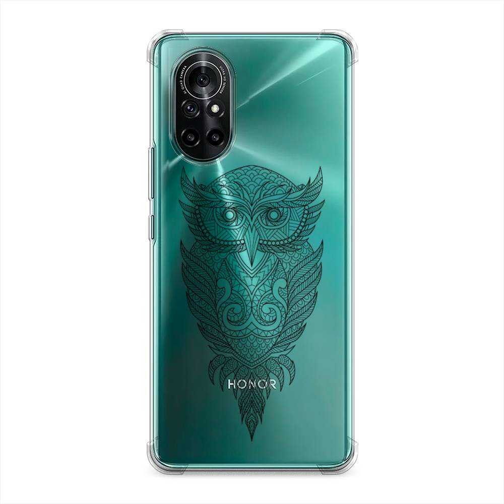 

Чехол Awog на Honor V40 Lite "Филин графика", Разноцветный, 6105151-1