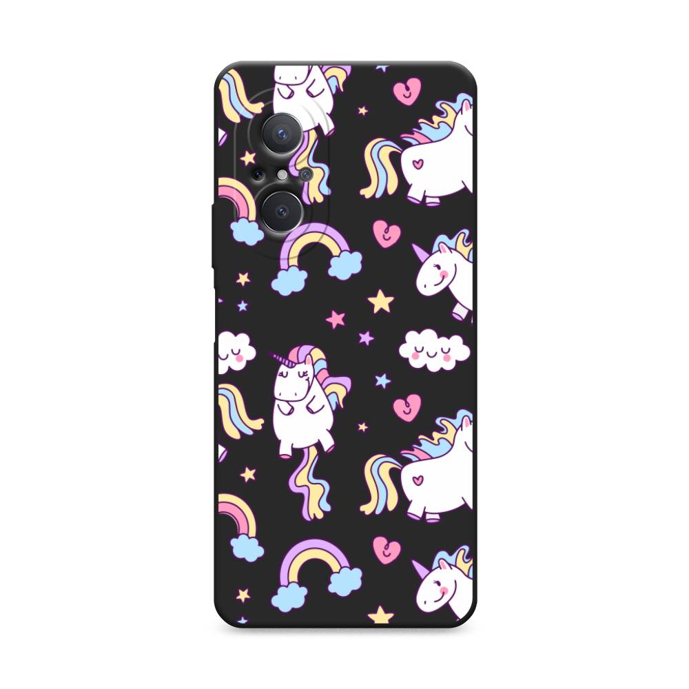 

Матовый силиконовый чехол "Sweet unicorns dreams" на Huawei Nova 9 SE, Sweet unicorns dreams