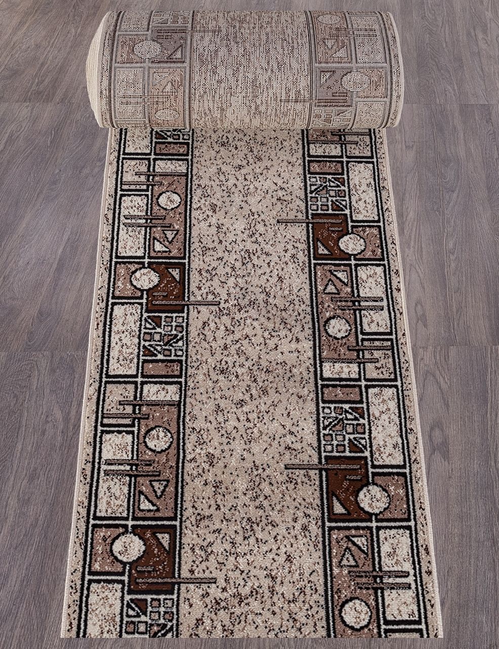 фото Ковровая дорожка gavana albina 3 beige merinos