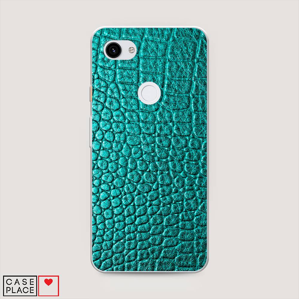 

Силиконовый чехол "Бирюзовая змея" на Google Pixel 3A XL, 270450-3