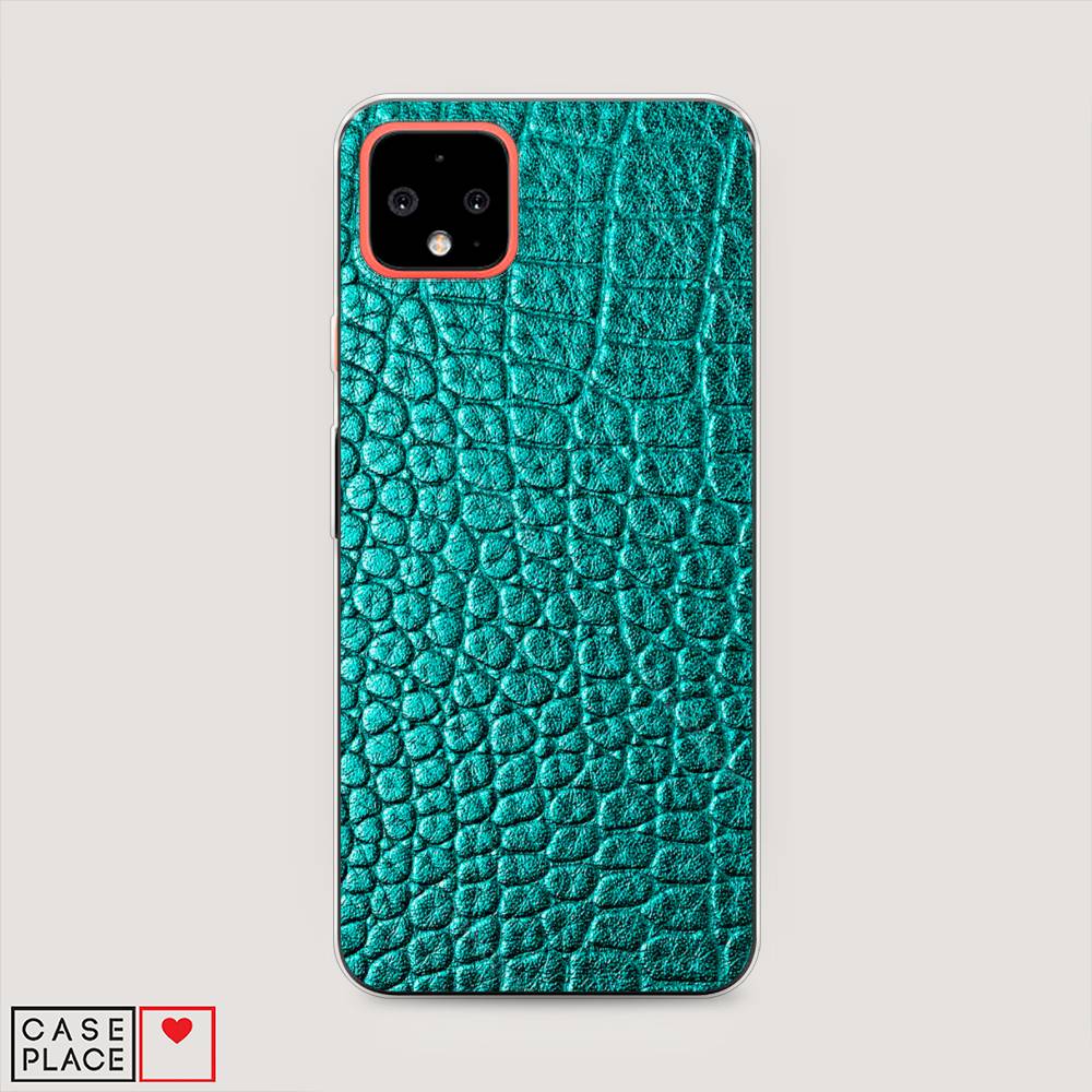 

Силиконовый чехол "Бирюзовая змея" на Google Pixel 4 XL, 270550-3