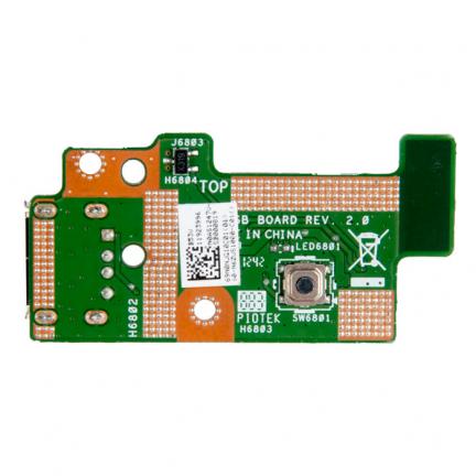 Плата расширения B53V USB BOARD Rev.2.0 для ноутбука Asus B53A, B53V (плата кнопки включен