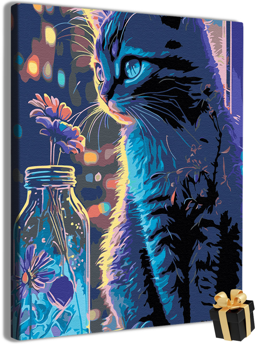 

Картина по номерам Арт-студия Unicorn Котики N-2731 40x50 см, Котики