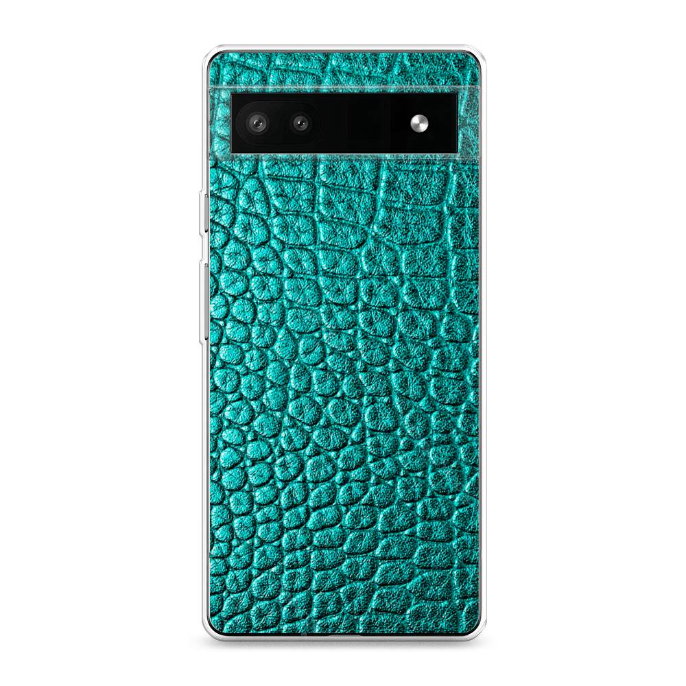 

Силиконовый чехол "Бирюзовая змея" на Google Pixel 6A, 271150-3