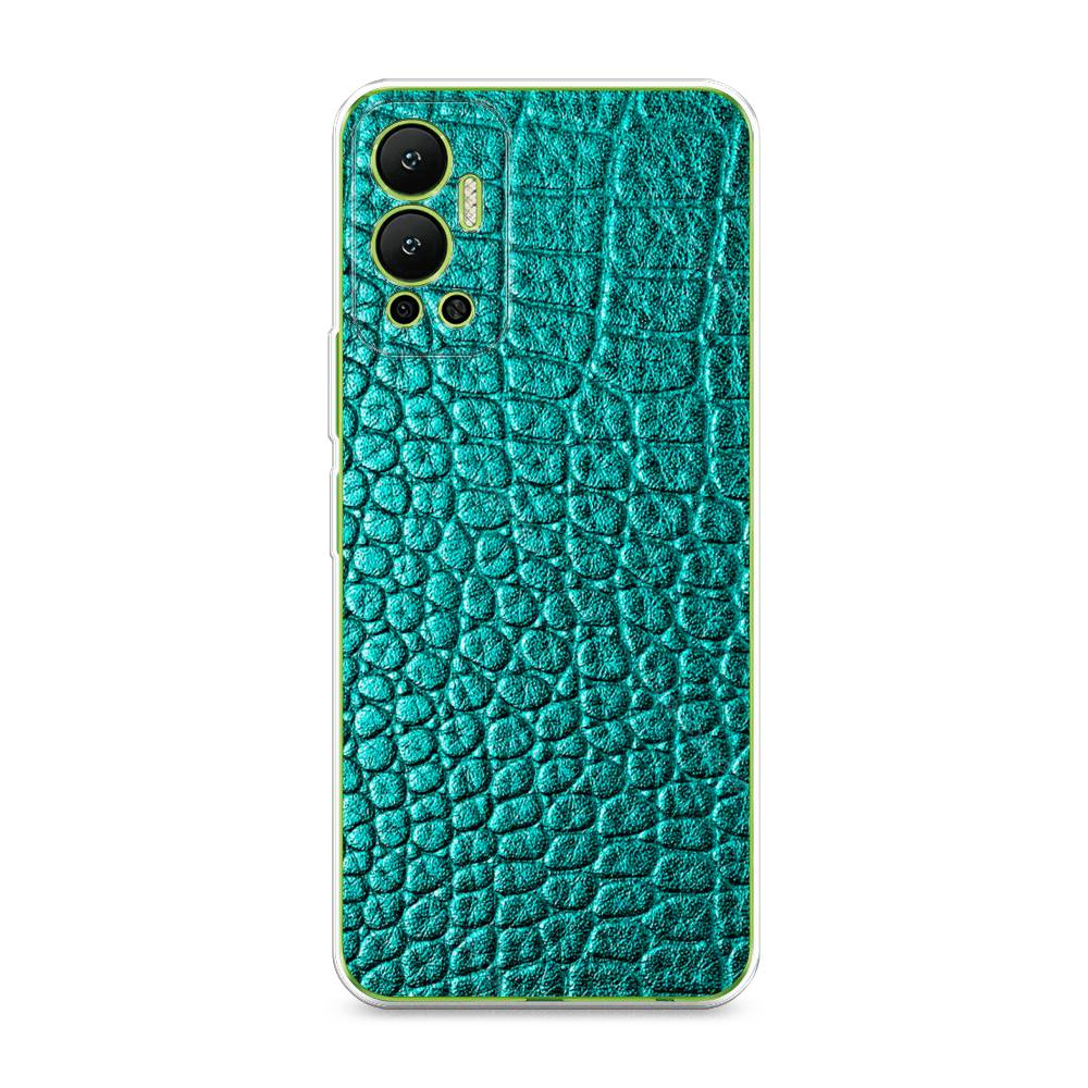 

Силиконовый чехол "Бирюзовая змея" на Infinix Hot 12, 3101350-3