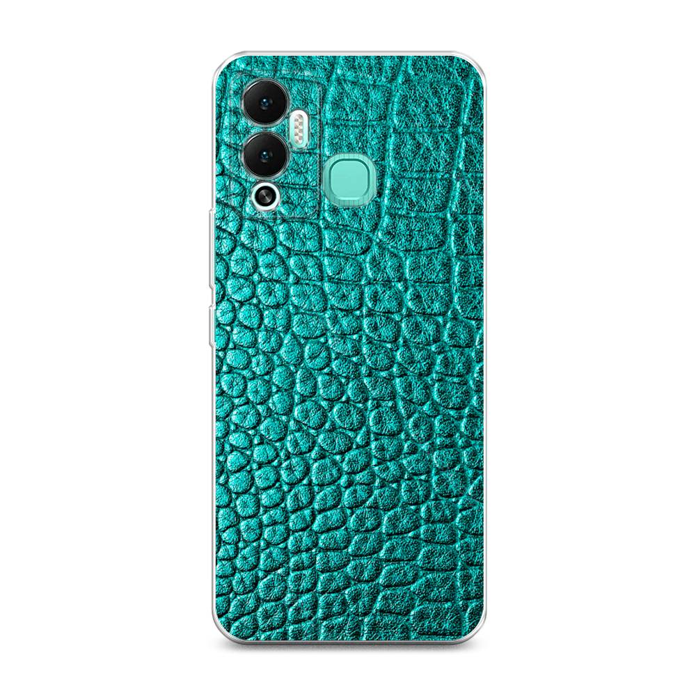 

Силиконовый чехол "Бирюзовая змея" на Infinix Hot 12 Play, 3101750-3