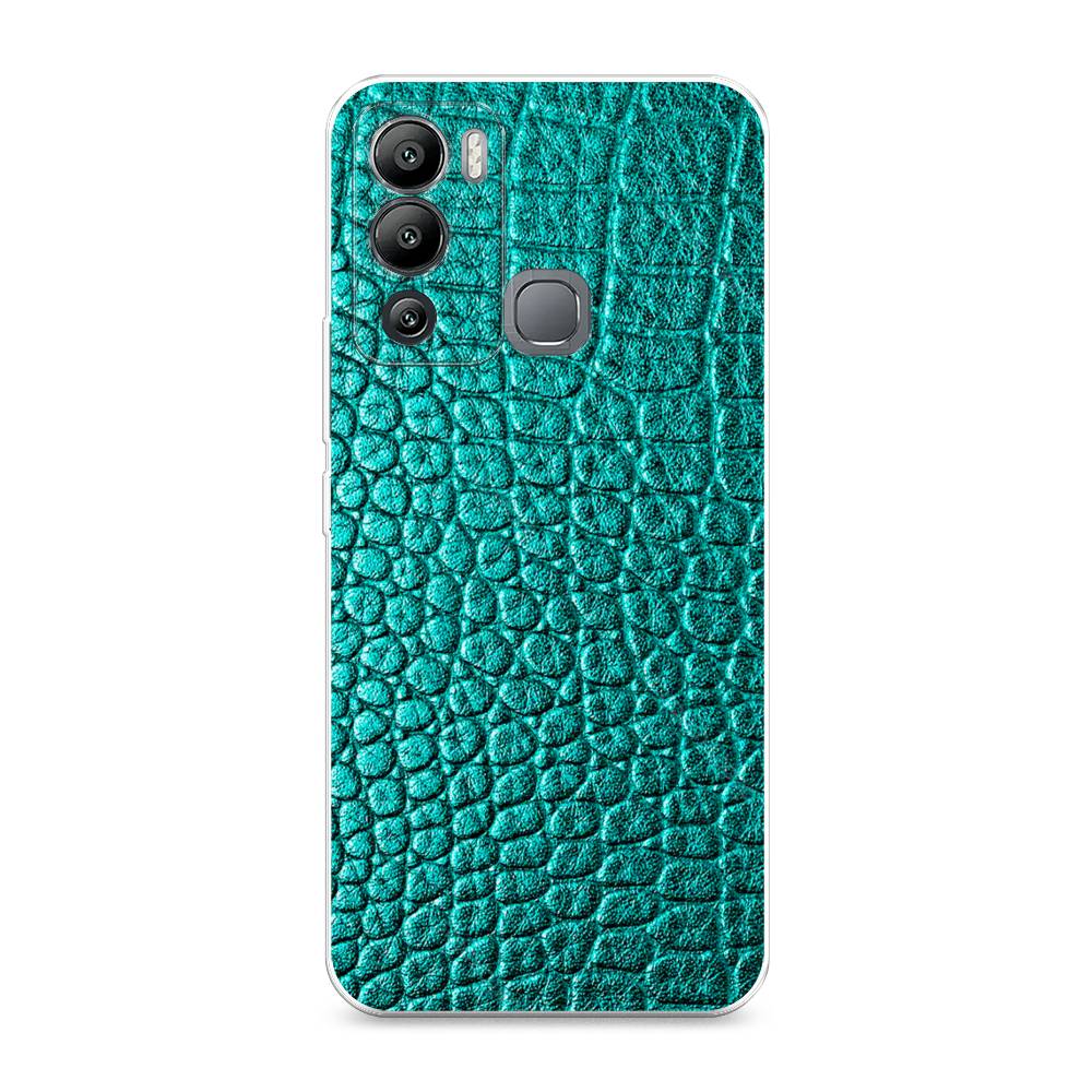 

Силиконовый чехол "Бирюзовая змея" на Infinix Hot 12i, 3101250-3