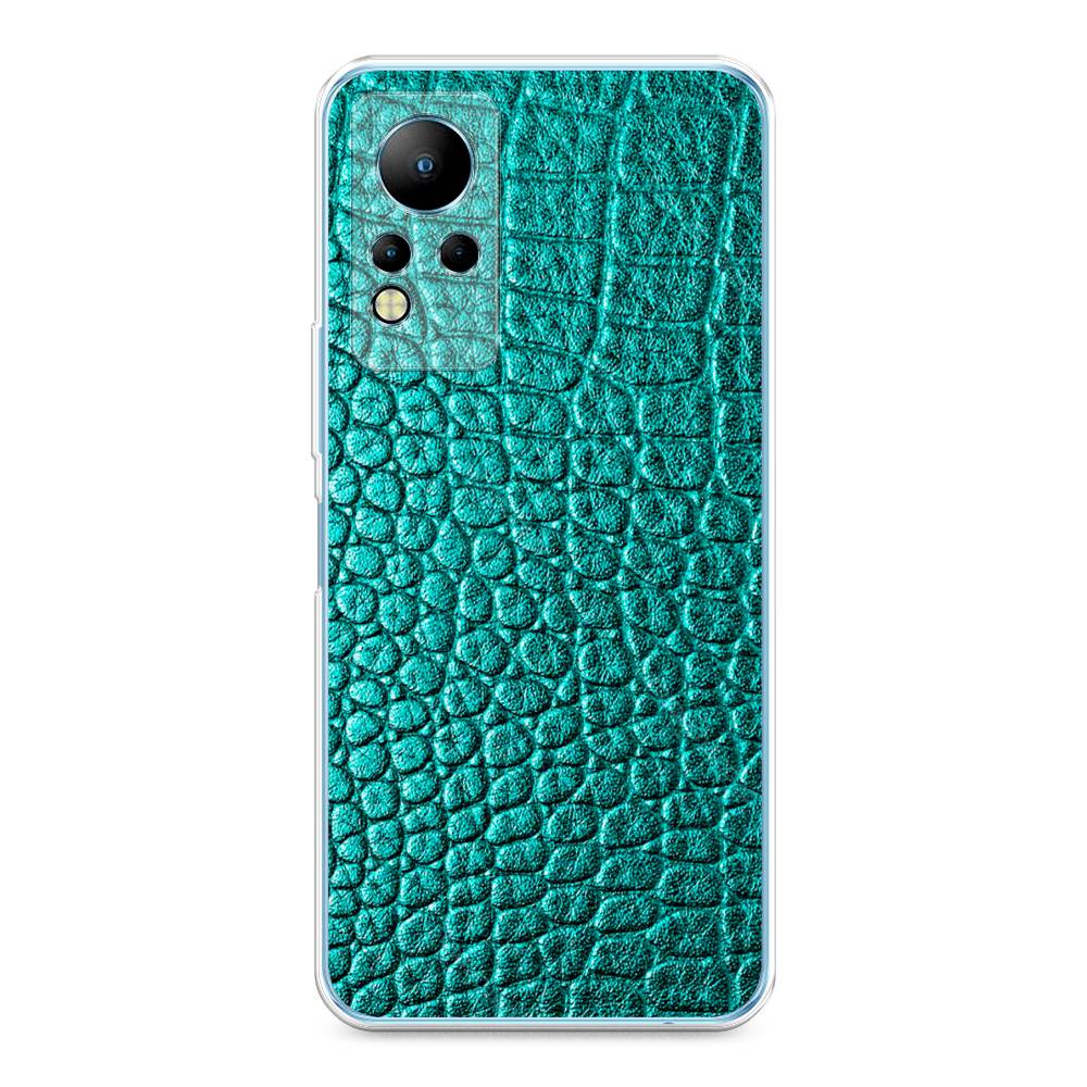 

Силиконовый чехол "Бирюзовая змея" на Infinix Note 12 G88, 3101850-3